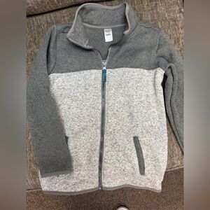 Carter's Two-Tone Gray Zip-Up Hoodie